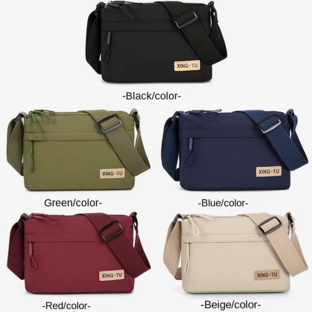 Canvas Tote Designer - Bandolera Oxford informal para hombre y