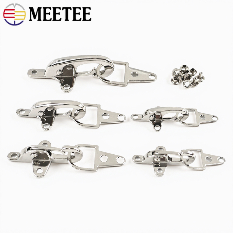 Luxury Bags With Silver Hardware - 1-5 Piezas 4/5cm Hebilla Metálica Plateada
