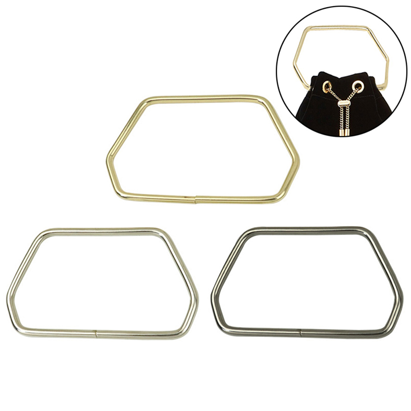 Mango de Metal trapezoidal Hex - Luxury Bags With Silver Hardware reseña y precio