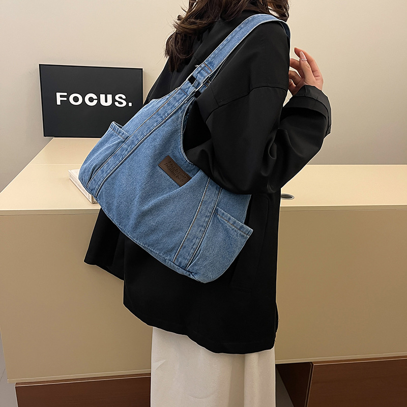 Bolso de mano de lona vaquero  - Canvas Tote Designer reseña y precio