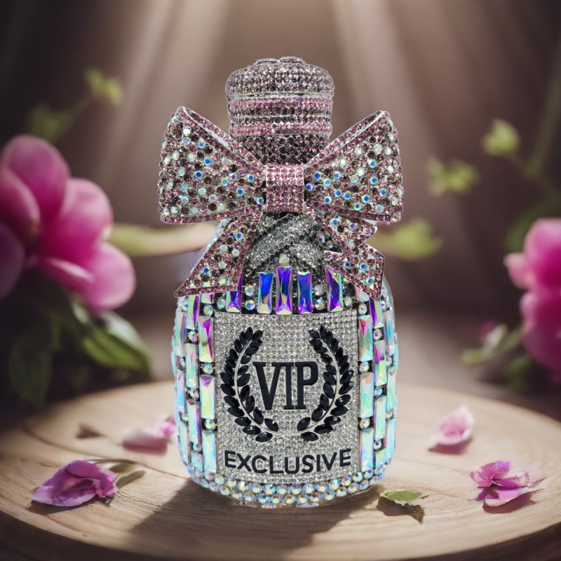 Botella de champán con lazo, b - Luxury Bags Affordable reseña y precio