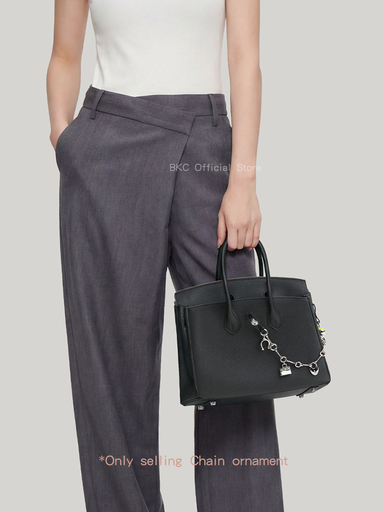 Colgante de cadena plateada de - Luxury Bags With Silver Hardware reseña y precio