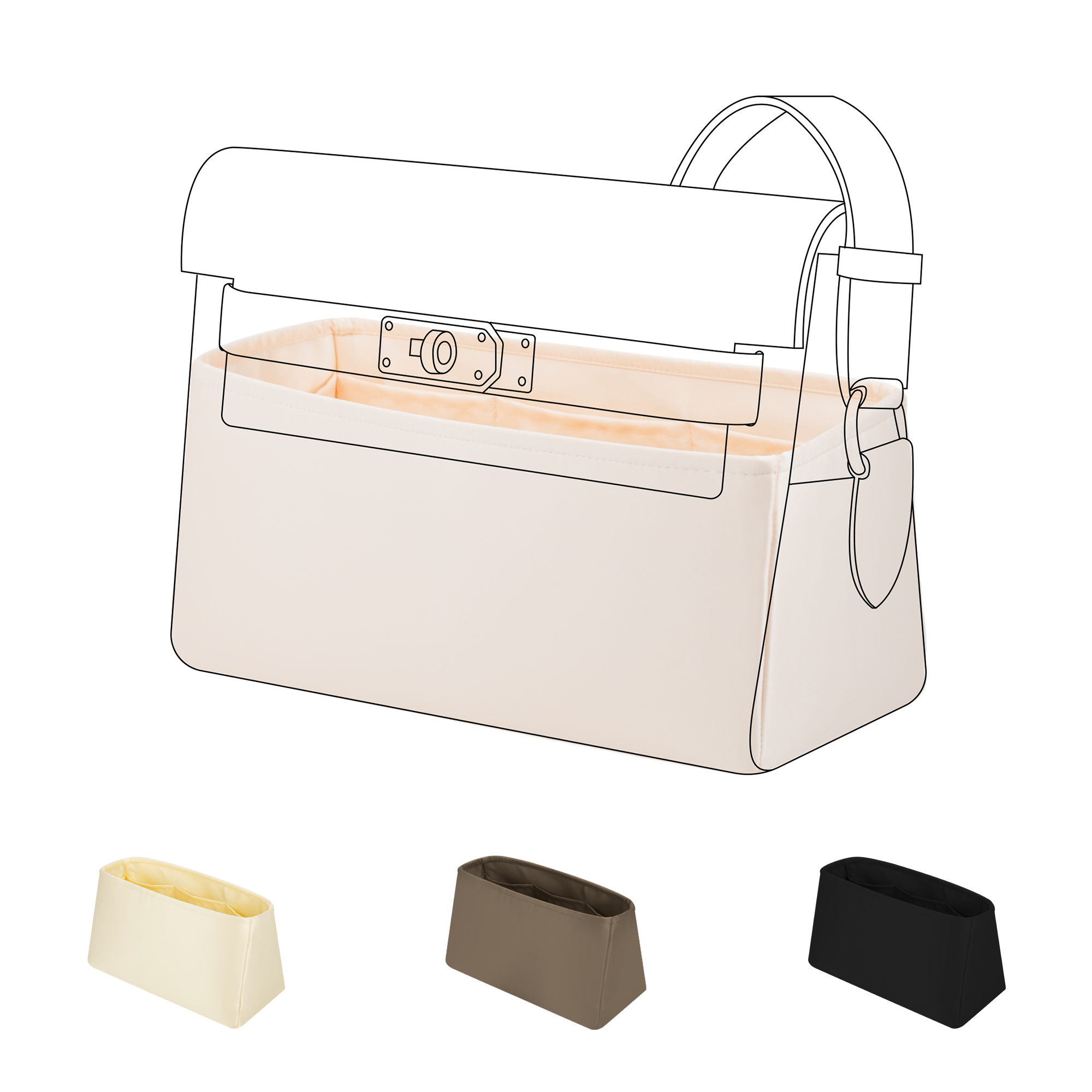 Organizador de Bolsos de Seda  - Luxury Bags Hermes reseña y precio
