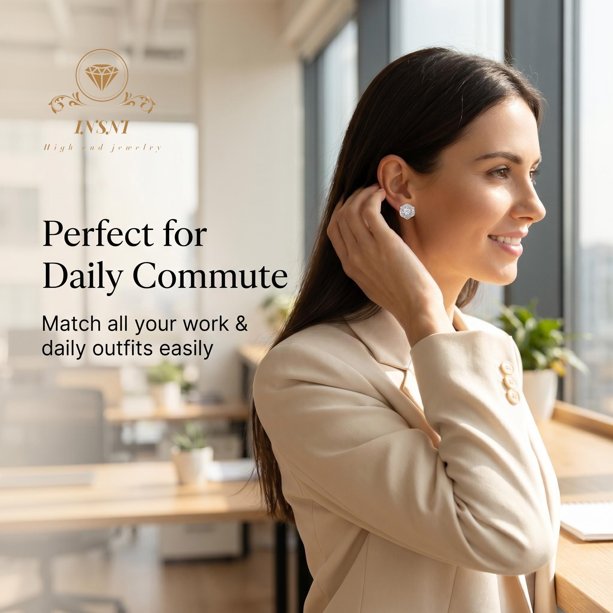 Pendientes de Plata de Ley S92 - Luxury Bags Affordable reseña y precio