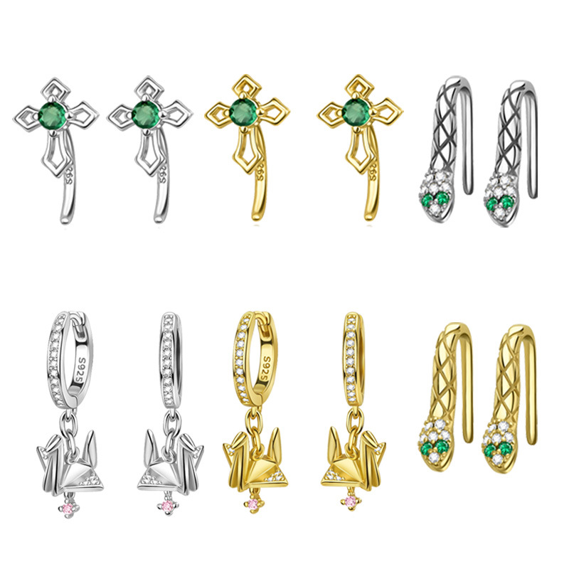 Pendientes de serpiente chapad - Luxury Bags Cz reseña y precio