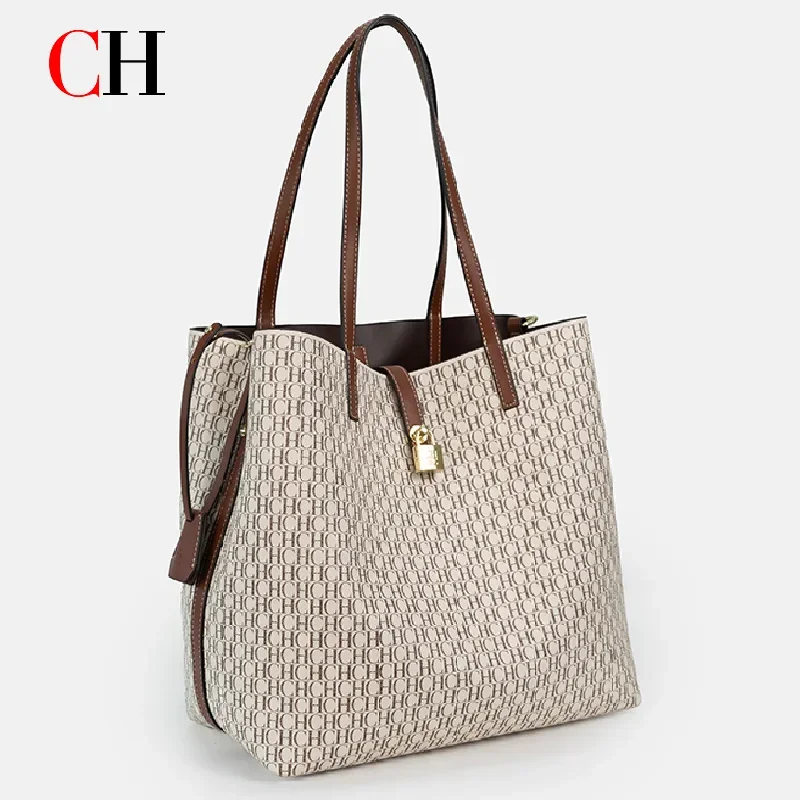 CH Juego de 2 Bolsos Tote para - Luxury Bags Consignment reseña y precio