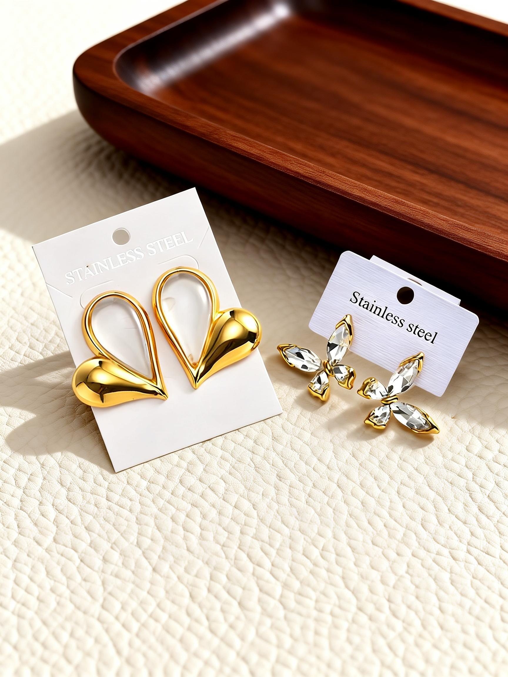 Pendientes de Mariposa de Cris - Luxury Bags Cz reseña y precio